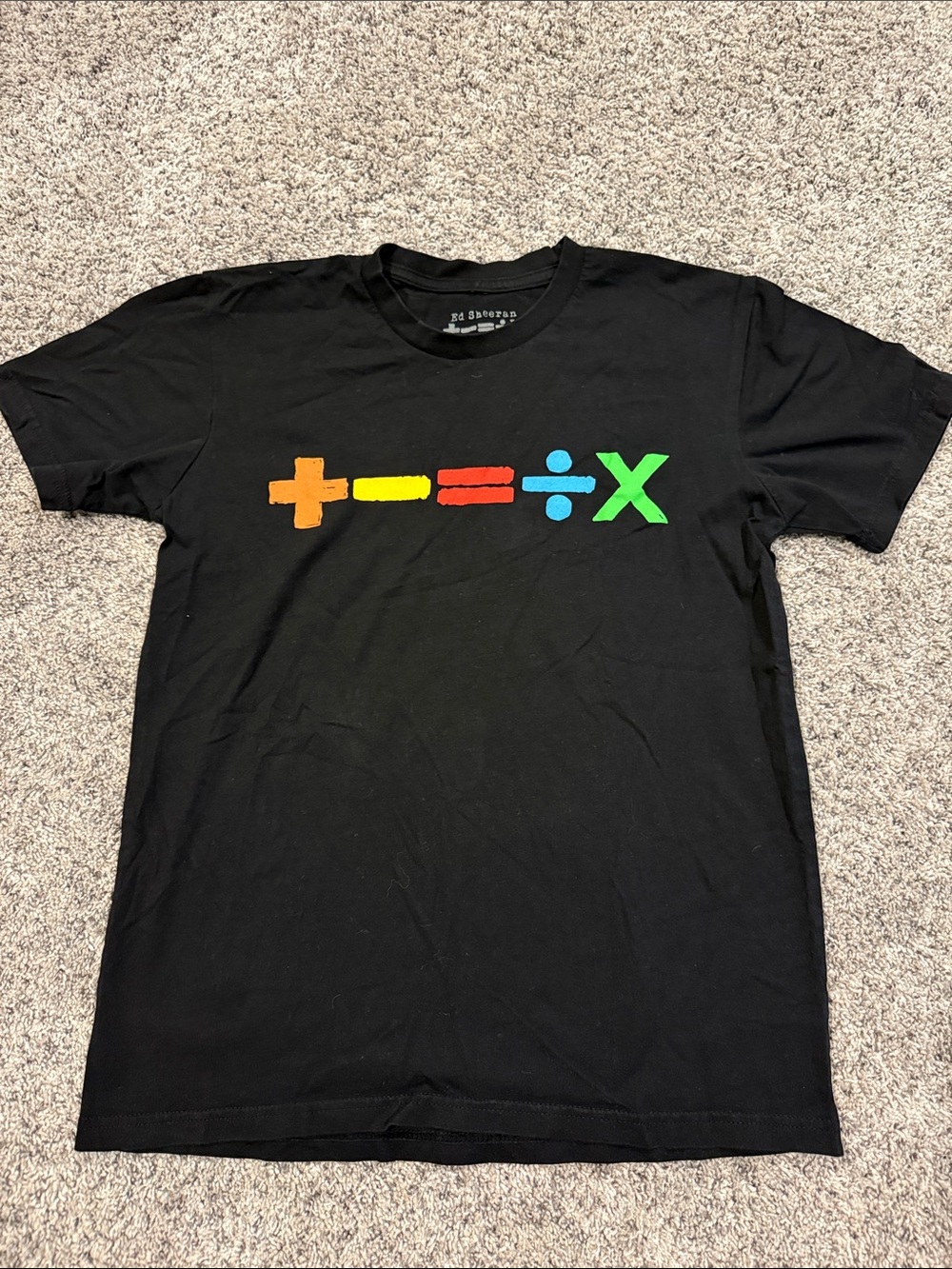 Ed Sheeran concert tee